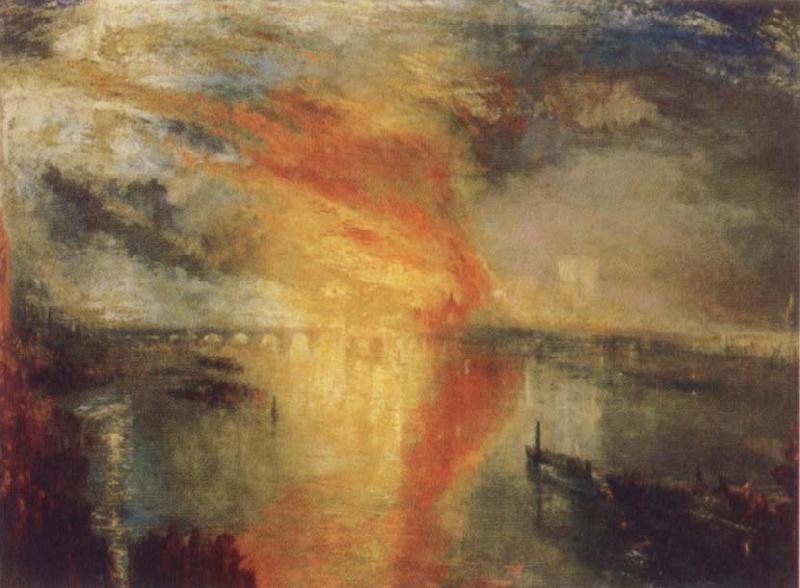 Joseph Mallord William Turner THed Burning of the Houses of Lords and Commons,16 October,1834